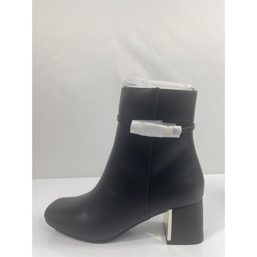Jones New York Boots Women's Size 7.5M Black Jny-Durling Faux Leather Booties - Picture 1 of 15